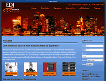 Tablet Screenshot of electricaldynamics.com